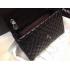 Chanel Handbag Black Calfskin Reissue 2.55