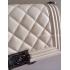 Chanel Leather Cross Body Bag New Arrival White Le Boy