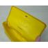 Chanel  Flap bags 1112 Yellow Lambskin Small Handbags