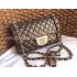 Chanel Cross Body Bag  Flap Leather Brown