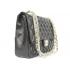 Chanel  Flap bags 1113 Black Cross Body Bag Ladies