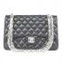 Chanel  Flap bags 1113 Black Cross Body Bag Ladies