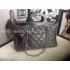 Chanel Brown Handbag Leather Replica