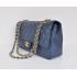 Replica Chanel  Flap bags 1113 Blue Lambskin Cross Body Bag