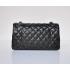 Cheap Chanel 1112 Black Lambskin 2way