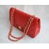 Replica Chanel  Flap bags 1113 Red Medium Cross Body Bag