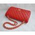 Replica Chanel  Flap bags 1113 Red Medium Cross Body Bag