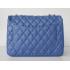 Cheap Chanel  Flap bags 1113 Blue Cow Leather Cross Body Bag