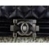 Chanel Boy Chanel bags 67025 Black Lambskin Small