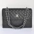 Replica Chanel  Flap bags 50725 Black Medium Cross Body Bag