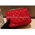 Chanel Calfskin Handbag  Flap Mini Red