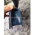 Chanel Handbag Leather Le Boy Decorative Pattern Blue