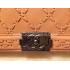 Chanel Calfskin Shoulder Bag Le Boy Chain Orange