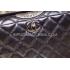 Chanel Handbag Calfskin Le Boy Black