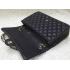 Cheap Chanel 1113 Black Lambskin 2way Replica