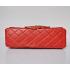 Chanel  Flap bags 47600 Red Lambskin Ladies Bag