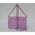 Chanel Mini bags 33814 Purple Small 2way