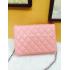 Cheap Chanel Leather Cross Body Bag  Flap New Arrival Pink