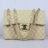 Chanel  Flap bags 1114 Beige Cow Leather Ladies Bag