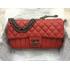 Chanel Reissue 2.55 Lambskin Chain Red Cross Body Bag HM08203