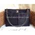 Chanel Shoulder Bag Handbag Nylon Black