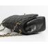 Chanel  Flap bags 01113 Black Lambskin Medium Handbags