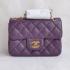 Chanel  Flap bags 1115 Purple Small Cross Body Bag