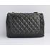 Cheap Chanel  Flap bags 46558 Black Lambskin Medium Bags