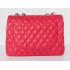 Replica Chanel  Flap bags 1114 Red Cow Leather HandBags