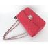 Replica Chanel  Flap bags 1114 Red Cow Leather HandBags