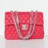 Replica Chanel  Flap bags 1114 Red Cow Leather HandBags