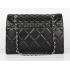 Chanel  Flap bags 50565 Black Medium Cross Body Bag Replica