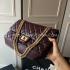 Chanel Handbag Reissue 2.55 Genuine Leather Brown