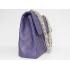 Quality Chanel  Flap bags 1114 Purple Lambskin Ladies Bag