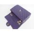 Quality Chanel  Flap bags 1114 Purple Lambskin Ladies Bag