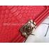 Chanel Cross Body Bag Le Boy Snakeskin  Red