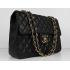 Quality Chanel  Flap bags 1114 Black Lambskin Ladies Bag