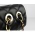 Quality Chanel  Flap bags 1114 Black Lambskin Ladies Bag