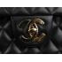 Quality Chanel  Flap bags 1114 Black Lambskin Ladies Bag