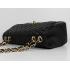 Quality Chanel  Flap bags 1114 Black Lambskin Ladies Bag