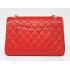 Chanel  Flap bags 01113 Red Medium Ladies Bag Replica