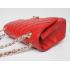 Chanel  Flap bags 01113 Red Medium Ladies Bag Replica