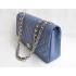 Replica Chanel  Flap bags 28600 Blue Cow Leather Medium Handbags