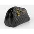 Chanel Bowling Bags 49854 Black Medium Ladies Bag