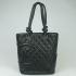 Chanel Cambon bags 9004 Black Lambskin Ladies