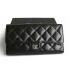 Quality Chanel Wallet C1506 Black Small Wallet