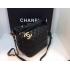 Cheap Chanel Black Lambskin Handbag Messenger Bag