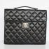 Chanel  bags 46870 Black Large Ladies Bag