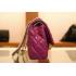 Cheap Chanel New Arrival Purple Leather Handbag Shoulder Bag