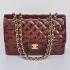 Chanel  Flap bags 28600 Red Enamel Ladies Handbags